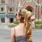 Dreamy Wavy Ponytail Hair Extensions with Clips