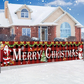 🎅 50% OFF! ✨ Outdoor Christmas Hanging Banner – Fade-Resistant Santa Design, Durable Weatherproof Polyester & Pre-Installed Grommets – Festive Holiday Decor for Porch, Fence & Garden 🎄
