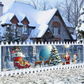 🎅 50% OFF! ✨ Outdoor Christmas Hanging Banner – Fade-Resistant Santa Design, Durable Weatherproof Polyester & Pre-Installed Grommets – Festive Holiday Decor for Porch, Fence & Garden 🎄