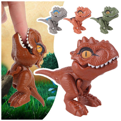 🦖 50% OFF! ✨ Finger-Biting Dinosaur Toy – High-Simulation Realistic Details, Safe Smooth Rounded Design & Durable Plastic – Fun Interactive Toy That Bites Fingers, Ears & Cheeks – Perfect Gift for Kids 2+ 🎁