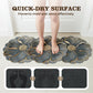 Flower Pattern Quick-Dry Bathroom Mat