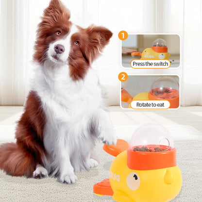 🦆 50% OFF! ✨ 2-in-1 Interactive Pets Puzzle Toy & Feeder – Duck Design with 3 Dispensing Ports, Press-Tail Treat Release & Non-Slip Base – Mental Stimulation & Healthy Eating for Small/Medium Dogs 🐾