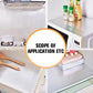 🍳 50% OFF! ✨ Waterproof Marble Peel & Stick Kitchen Backsplash Wallpaper – Oil-Proof Self-Adhesive Contact Paper with Heat-Resistant Aluminum Foil Core (Up to 250°C) – Cut-to-Fit Grid Lines for Countertops & Cabinets 💎