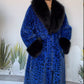 🧥Women's Leopard Print Fluffy Faux Fur Coat with Belt（50% OFF）