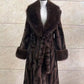 🧥Women's Leopard Print Fluffy Faux Fur Coat with Belt（50% OFF）