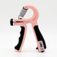 💪 Adjustable Hand Grip Strengthener: Auto Count, Non-Slip, Portable, All Levels