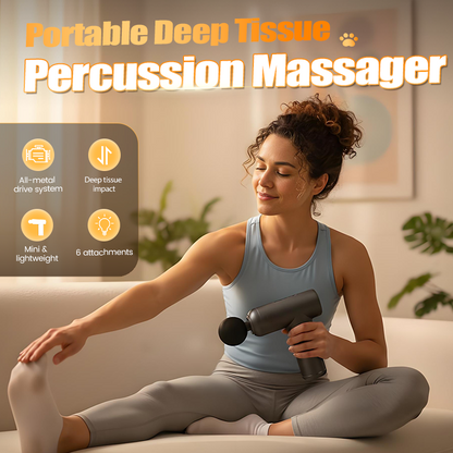 🔥Portable Deep Tissue Percussion Massager