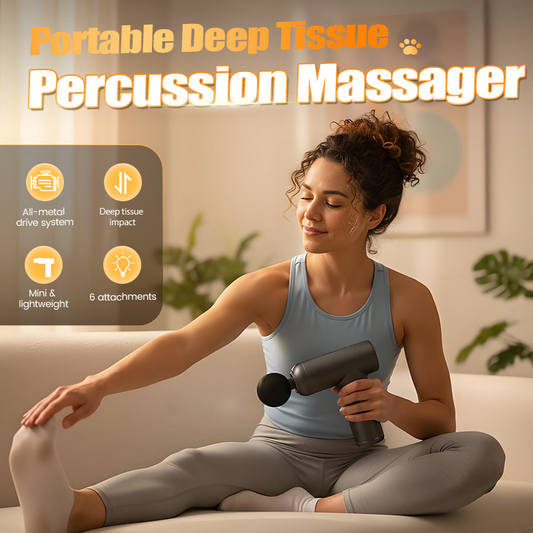 🔥Portable Deep Tissue Percussion Massager