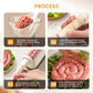 Manual Sausage Stuffer Machine with 3 Nozzles