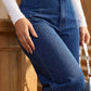 👖 LIMITED-TIME 50% OFF! ✨ Women's Wide-Leg Jeans – High Waist, Elastic Back, Dark Wash ✨