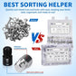 📢📢40% OFF !! ⏰ Nut & Bolt Thread Checker Kit – Dual-Sided, Military-Grade, Metric & Imperial ✨
