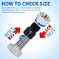 📢📢40% OFF !! ⏰ Nut & Bolt Thread Checker Kit – Dual-Sided, Military-Grade, Metric & Imperial ✨