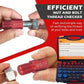 📢📢40% OFF !! ⏰ Nut & Bolt Thread Checker Kit – Dual-Sided, Military-Grade, Metric & Imperial ✨
