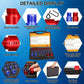 📢📢40% OFF !! ⏰ Nut & Bolt Thread Checker Kit – Dual-Sided, Military-Grade, Metric & Imperial ✨