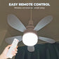 💡 LIMITED-TIME 50% OFF! 🌬️ Remote-Controlled 2-in-1 Ceiling Fan with LED Light – Adjustable, Quiet, Space-Saving ✨