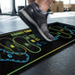 🏋️‍♀️ 50% OFF! ✨ Non-Slip Diatomaceous Earth Squat Target Mat – Guided Foot Positions A/B/C, Sweat-Absorbing & Ultra-Grip Surface – 35×80cm Home Workout Essential 💪