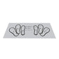 🏋️‍♀️ 50% OFF! ✨ Non-Slip Diatomaceous Earth Squat Target Mat – Guided Foot Positions A/B/C, Sweat-Absorbing & Ultra-Grip Surface – 35×80cm Home Workout Essential 💪