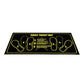 🏋️‍♀️ 50% OFF! ✨ Non-Slip Diatomaceous Earth Squat Target Mat – Guided Foot Positions A/B/C, Sweat-Absorbing & Ultra-Grip Surface – 35×80cm Home Workout Essential 💪