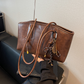 👜 50% OFF NOW! ✨ Women's Vintage PU Leather Shoulder Bag – Elegant Design, Spacious & Perfect for Daily Use 🌸