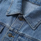 ⏳Time-Limited Special⏰Women’s Casual Longline Button-Up Denim Coat