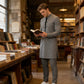 Men's Modern Mandarin Collar Tunic and Pants Set