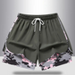 🔥 50% OFF NOW! 🏃‍♀️ 2-in-1 Athletic Shorts – Breathable, Camo Liner & Pockets for Women ✨