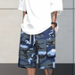 🔥New arrival Sale🔥  Men's Camo Cargo Shorts with Drawstring Waist