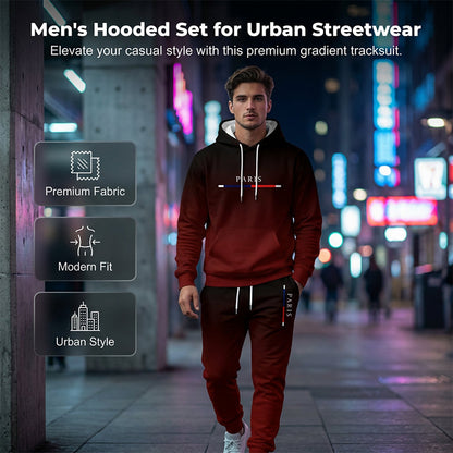 🔥 Hot sale 50% OFF🔥Men's Gradient Tracksuit Set - Hoodie and Sweatpants