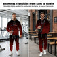 🔥 Hot sale 50% OFF🔥Men's Gradient Tracksuit Set - Hoodie and Sweatpants