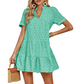 👗 50% OFF NOW! 🌸 Women's Summer Lace Flowy Babydoll Dress – Eyelet Detailing, Lightweight & Vacation Ready ☀️