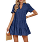 👗 50% OFF NOW! 🌸 Women's Summer Lace Flowy Babydoll Dress – Eyelet Detailing, Lightweight & Vacation Ready ☀️
