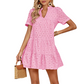 👗 50% OFF NOW! 🌸 Women's Summer Lace Flowy Babydoll Dress – Eyelet Detailing, Lightweight & Vacation Ready ☀️