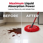 🎉 LIMITED TIME 50% OFF! 🧽 Chenille Spin Mop Head Replacement – Turns Mop into Long-Handle Duster, Dry/Wet Cleaning ✨