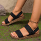 👡 50% OFF NOW! Women's Comfort Summer Sandals – Wide Elastic Straps, Non-Slip & Cushioned Arch Support ☀️