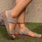 👡 50% OFF NOW! Women's Comfort Summer Sandals – Wide Elastic Straps, Non-Slip & Cushioned Arch Support ☀️