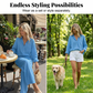 📢📢40% OFF !!!⏰Women’s Chic Faux-Linen Two-Piece Outfit