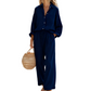 📢📢40% OFF !!!⏰Women’s Chic Faux-Linen Two-Piece Outfit
