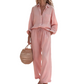 📢📢40% OFF !!!⏰Women’s Chic Faux-Linen Two-Piece Outfit