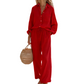 📢📢40% OFF !!!⏰Women’s Chic Faux-Linen Two-Piece Outfit