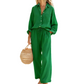 📢📢40% OFF !!!⏰Women’s Chic Faux-Linen Two-Piece Outfit