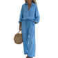 📢📢40% OFF !!!⏰Women’s Chic Faux-Linen Two-Piece Outfit