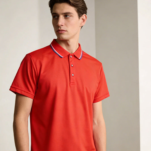 👕 50% OFF NOW! 👔 Men's Classic Short-Sleeve Collared Shirt Set – Tipped Collar, Breathable Fabric & Multi-Pack Value ✨