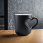 ☕ LIMITED TIME 50% OFF! 💕 Color Changing Heart Handle Ceramic Mug – Heat-Activated Magic, Comfortable Grip & Perfect Gift 🎁