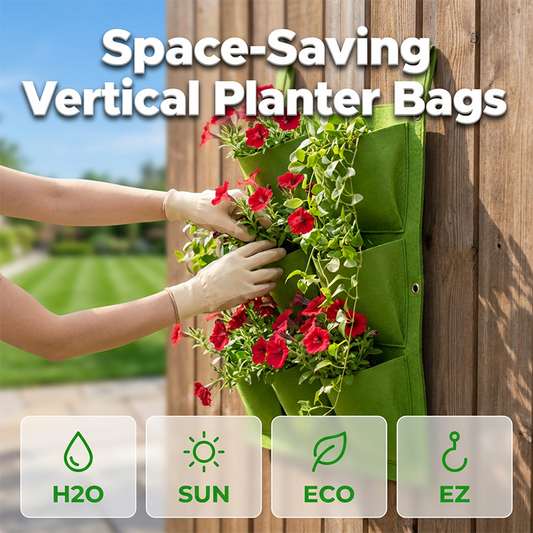 📢📢Buy 3 Get 1 Free⏰Space Saving Vertical Planter Bags🪜🌱