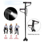 🦯 50% OFF! ✨ Dual-Handle Folding Walking Cane with Built-in LED Light & Pivoting Base – Ergonomic Sit-to-Stand Assist, 360° All-Terrain Quad-Grip Base, 3-LED Angle-Adjustable Light & 5-Level Height – 250 lbs Capacity 🌟