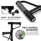 🦯 50% OFF! ✨ Dual-Handle Folding Walking Cane with Built-in LED Light & Pivoting Base – Ergonomic Sit-to-Stand Assist, 360° All-Terrain Quad-Grip Base, 3-LED Angle-Adjustable Light & 5-Level Height – 250 lbs Capacity 🌟
