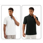👔 LIMITED TIME 50% OFF! ✨ Men's Short-Sleeve Collared Top with Contrast Placket – Breathable Fabric & Ergonomic Fit 💪