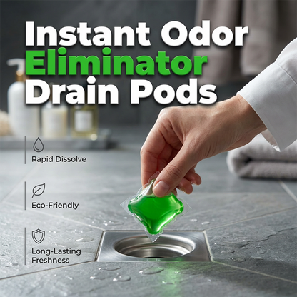 🎉 2026 SALE — OVER 24,000 SOLD! 🚰 Bio-Enzyme Drain Deodorizer Pods – Instant Odor Elimination, Effortless Drop-In Use & Continuous Fresh Fragrance – Revitalize Your Home ✨