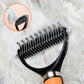 📢📢50% OFF !! ⏰Double-Sided Deshedding Pet Grooming Brush