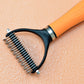 📢📢50% OFF !! ⏰Double-Sided Deshedding Pet Grooming Brush
